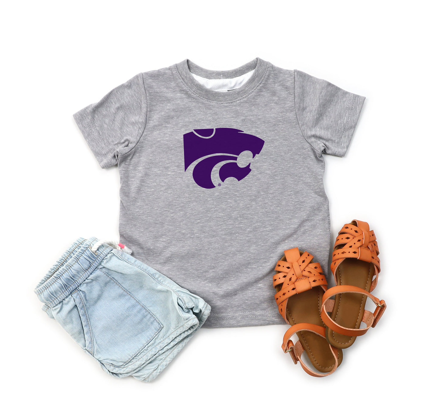 LICENSED K-State ® TShirt | Super soft! | KSU | Powercat | Kansas State Wildcats | KState | Infant Youth Toddler & Adult Vintage Tee Shirt