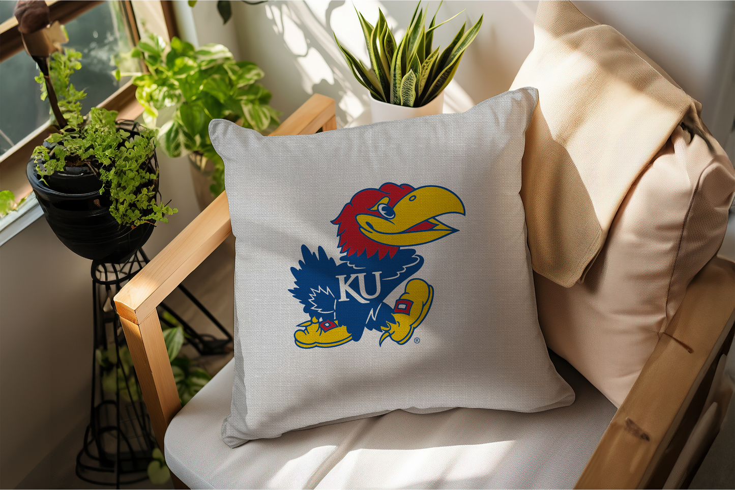 Kansas Jayhawks KU® Pillow CASE (Copy)