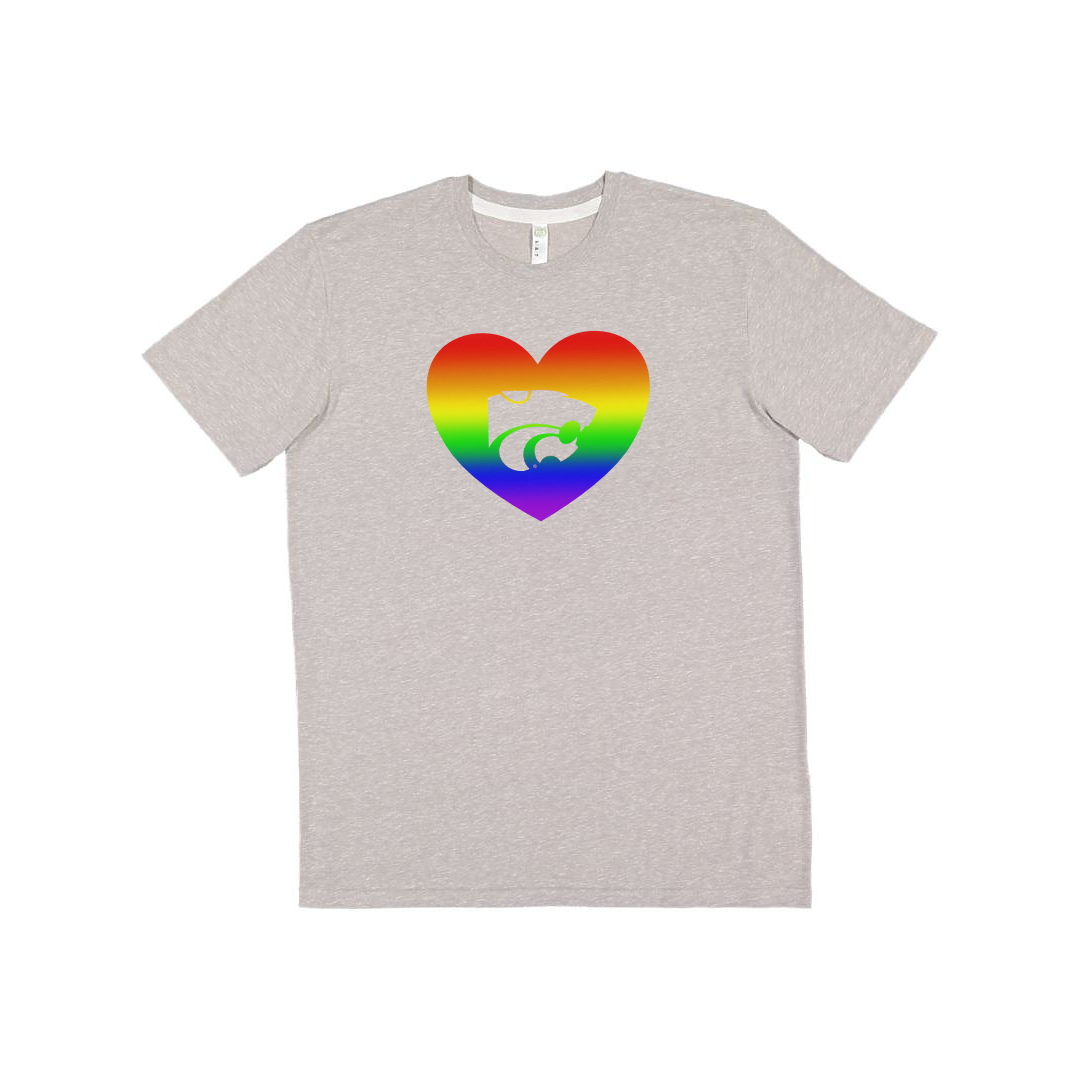 Kids Pride Heart | K-State ® Sweatshirt & Long or Short Sleeve TShirt