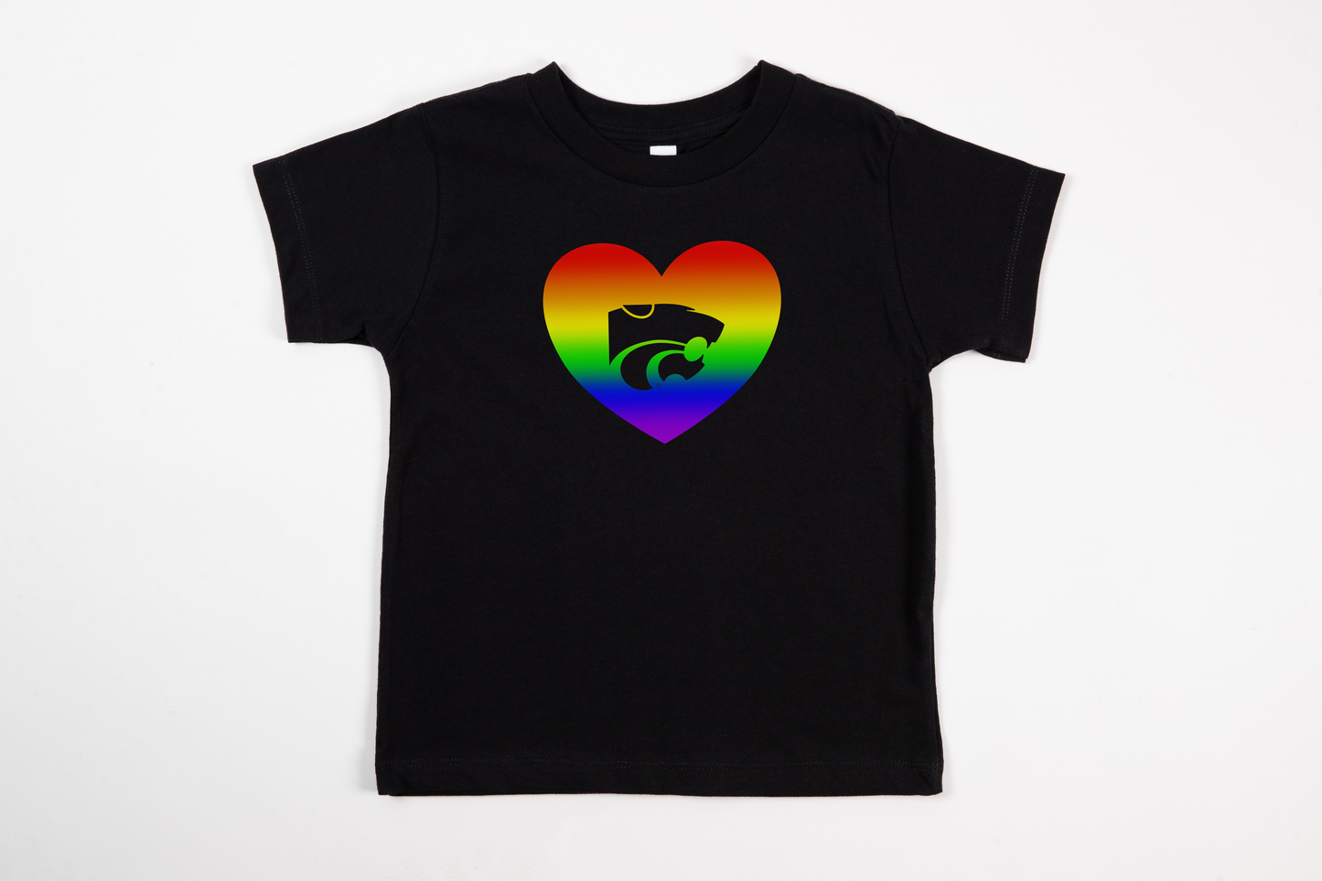 Kids Pride Heart | K-State ® Sweatshirt & Long or Short Sleeve TShirt