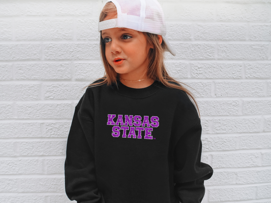 Sequin Look | K-State ® Sweatshirt & Long or Short Sleeve TShirt