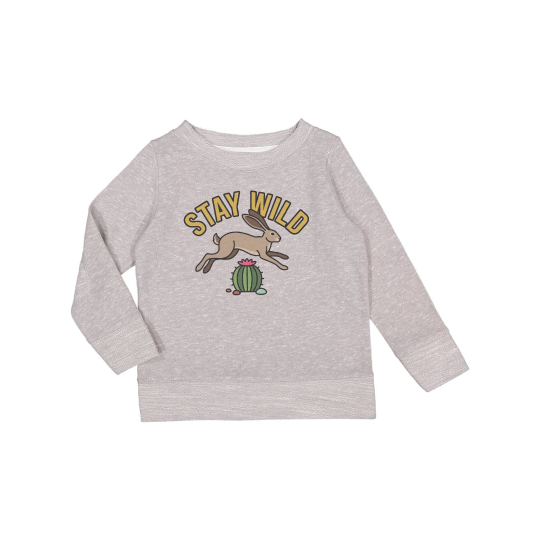 Stay Wild Bunny Melange Tee