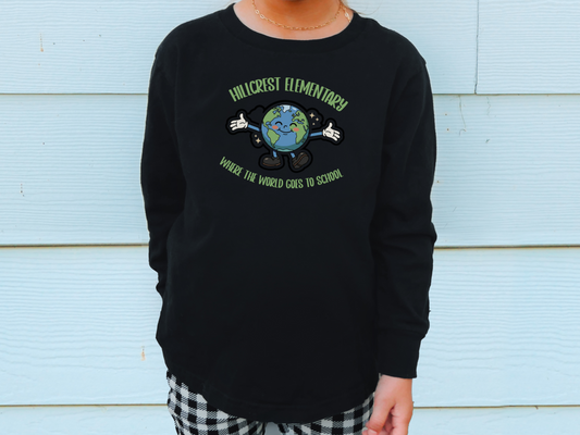 Kids Hillcrest Elementary World | hands | Black