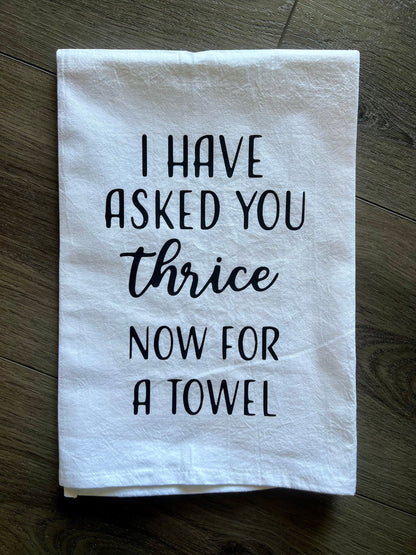 Schitt David Rose Says! Funny Kitchen Towel | Housewarming Gift | 4 pack multipack |