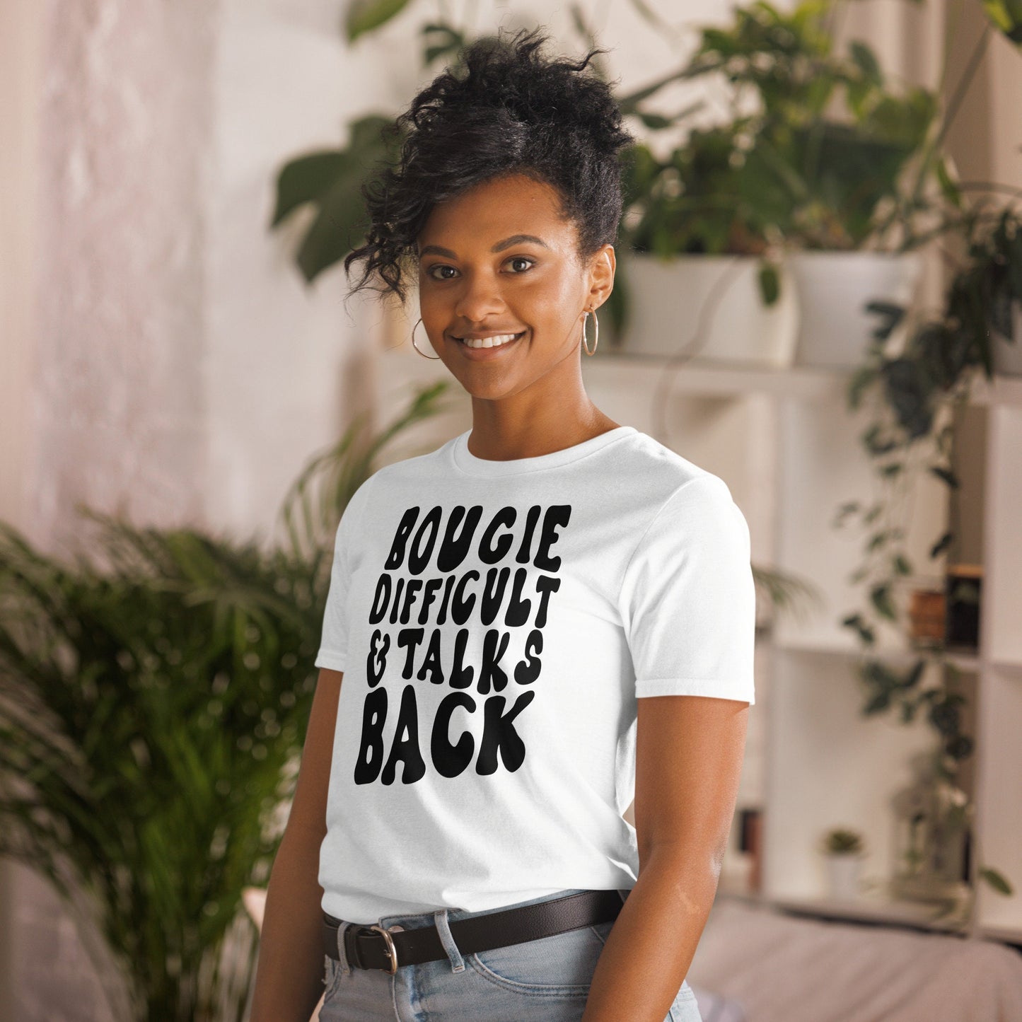 Bougie, Difficult, and Talks Back! | Unisex T-Shirt