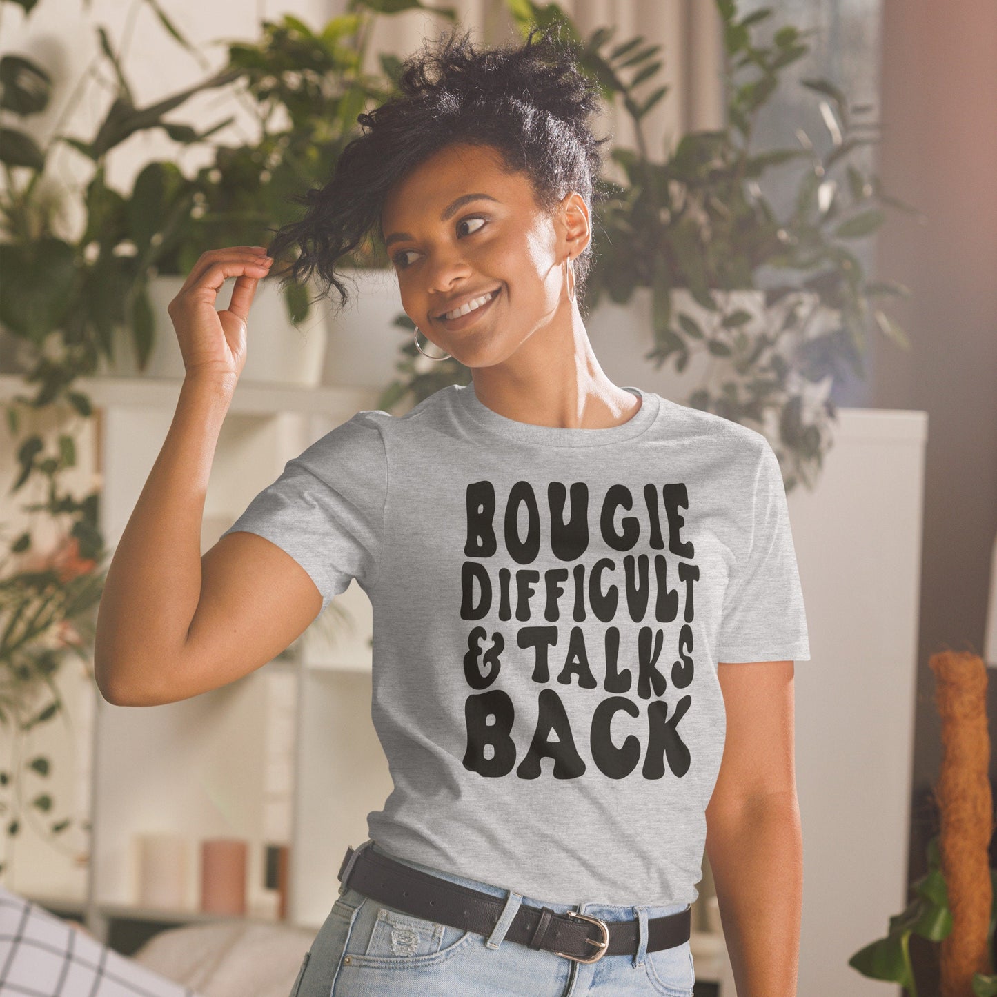 Bougie, Difficult, and Talks Back! | Unisex T-Shirt
