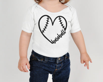 Game Day | Baseball | Gerber ONESIE® brand unisex 0-3, 6-9, 3-6 months baby bodysuit